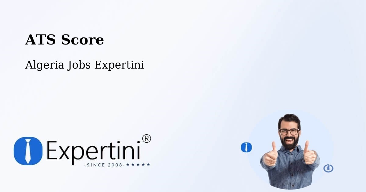 Resume ATS Score & Job Description Match Tool – Robbah - Algeria Jobs Expertini