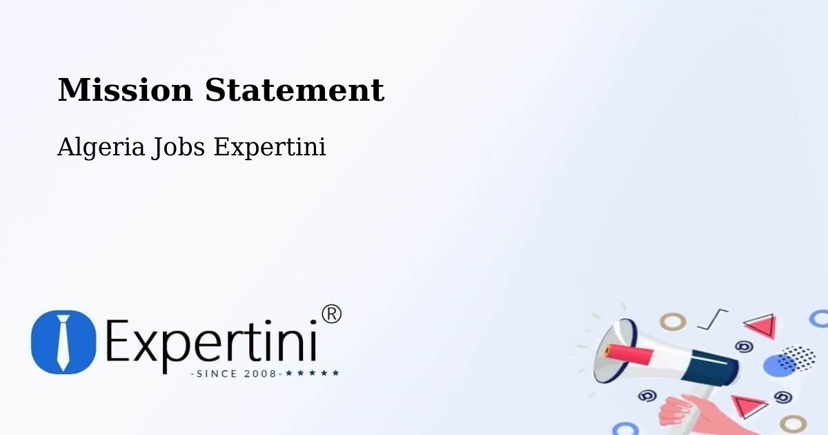 Corporate Mission – Robbah - Algeria Jobs Expertini