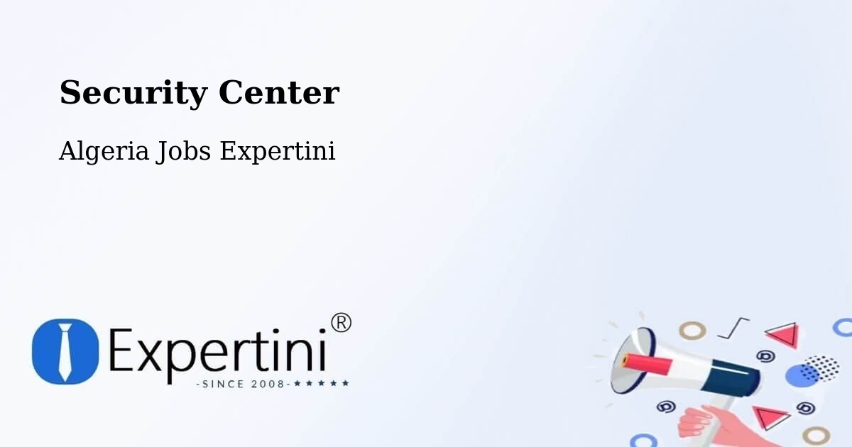 Security & Compliance – Robbah - Algeria Jobs Expertini